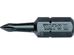 Бита PH0х25мм 1/4" (50шт) S2 HRC58-62 Yato YT-7806