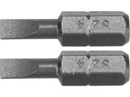 Бита 4х25мм 1/4" (2шт) AlSl S2 Yato YT-77891