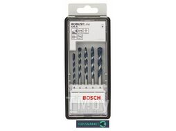 Набор сверл по бетону Robust Line CYL-5 D4 5 6 6 8 50 100мм (5шт) 2.608.588.165 BOSCH