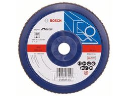 Шлифкруг лепестковый Professional for Metal D180 22,23 80мм 2.608.607.371 BOSCH