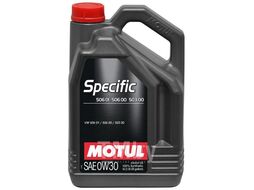 Моторное масло MOTUL 0W30 (5L) SPECIFIC 506.01-506.00-503.00 VW 503.00 506.00 506.01 (ЗАМ MOT101171) 106437