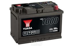 Аккумулятор CaCa 12V 70Ah 620A ETN 0(R+) B3 278x175x190 17,2kg YUASA YBX1096