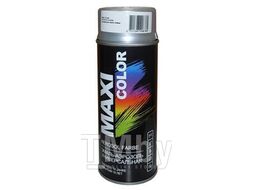 Эмаль-аэрозоль термостойкая серебристая 400 мл Maxi Color 0007MX