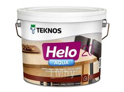 Лак для дерева Teknos HELO AQUA 20 semimatt 9,0 л