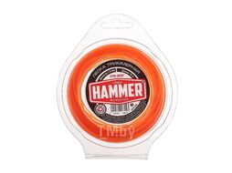 Леска триммерная Hammer 216-802 1.6мм 15м круглая в блистере 593229