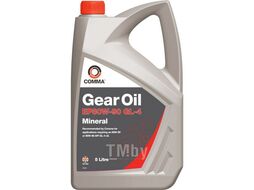 Масло трансмиссионное COMMA 80W90 Gear Oil EP (1L) API GL-4 GO41L