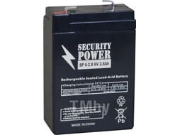 Аккумуляторная батарея Security Power SP 6-2,8 F1 6V/2.8Ah