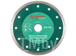 Диск алм. Hammer Flex 206-108 DB CN Ф150х22мм сплошной по керамике 30692