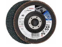 Круг лепестковый 125мм K40 Best for Metal BOSCH 2608607326