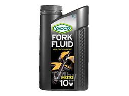 Масло для амортизаторов синтетическое 1 л - 10W вилочное YACCO FORK FLUID 10W/1