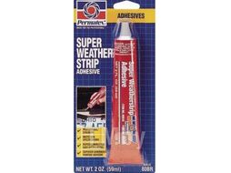 Клей водостойкий суперклей для уплотнителей стёкол и дверей Super Weatherstrip Adhesive, соединяет резину, металл, ткань, винил, 59 мл PERMATEX 80638