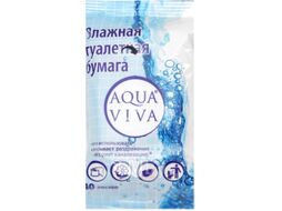 Влажная туалетная бумага Aqua Viva 40шт