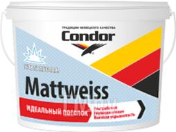 Краска CONDOR Mattweiss (15кг, белый)