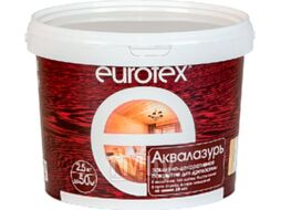 Защитно-декоративный состав Eurotex Аква (2.5кг, палисандр)