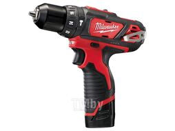 Аккумуляторная дрель-шуруповерт MILWAUKEE M12 BPD-202С (Li-Ion2Ач) 4933441940