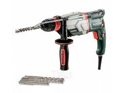 Перфоратор METABO SDS-plus 3 Дж, 3 реж (СБД), 850Вт, БЗП Quick, в кейсе, 3,1кг,KHE2660 + 5 буров M-306241-1