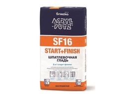 Шпатлевка Sniezka BelPol АКРИЛ-ПУТЦ SF 16 START+FINISH, 2кг 1634-02000-00001-00