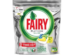 Таблетки для ПММ FAIRY Platinum All in One Lemon 27 шт