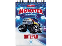 Блокнот Erich Krause Monster Car / 49665 (60л)