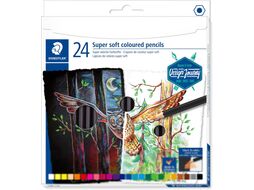 Набор цветных карандашей Staedtler Super Soft 149C C24 (24шт)