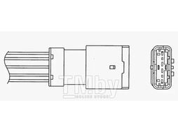 Лямбда-зонд LZA06-U1 Citroen C5, Peugeot 406 2.0HPi 01- NGK 1840