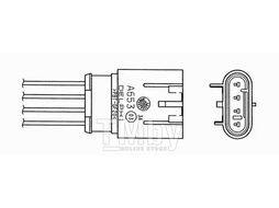 Лямбда-зонд OZA629-A2 Alfa Romeo Mito 1.4 11-, Fiat 500 1.2 07-, Bravo, Linea, Lancia NGK 95607