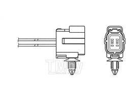 Лямбда-зонд OZA495-F8 Mazda 323 1.6 01- NGK 1334