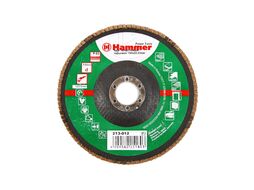 Круг лепестковый торцевой 150 Х 22 Р 80 тип 1 КЛТ Hammer Flex 213-012