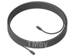 Удлинитель кабеля Logitech MeetUp Mic Extension Cable / 950-000005 (10м)