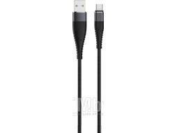 Кабель Olmio Solid USB 2.0 - Type-C 2.1A / 039050 (1.2м, титан)