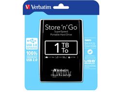 Внешний жесткий диск Verbatim Store n Go USB 3.0 1TB Black (53023)