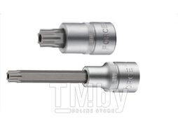 Головка-бита торкс с отв. Т-50Н, L=100mm 1/2" Force 34710050