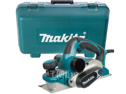 Рубанок электрический MAKITA KP 0810 CK в кейсе (1700 Вт, шир. до 82 мм, глуб. до 4.0 мм)