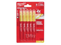 Текстмаркеры желтые MILWAUKEE INKZALL