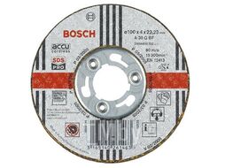 Круг обдирочный 100х4мм для металла (для GWS 14.4V) (BOSCH)