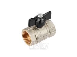 Кран шаровый 1/2" стандарт вн.-вн. бабочка General Fittings