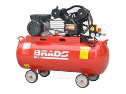 Воздушный компрессор Brado IBL3100V (до 300 л/мин, 8 атм, 100 л, 220 В, 2.2 кВт)