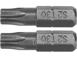 Бита TORX T30х25мм 1/4" (2шт) AlSl S2 Yato YT-77907