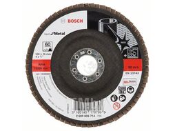 Шлифкруг лепестковый Best for Metal K60 D100 16мм 2.608.606.714 BOSCH