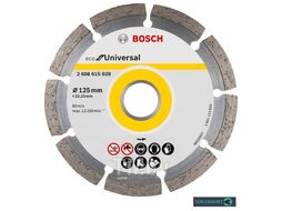 Круг алмазный отезной Eko Universal D125 22,23мм 2.608.615.028 BOSCH