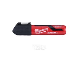 Маркер MILWAUKEE INKZALL XL с долотообразным пером чёрный (1 шт.)[4932471558]