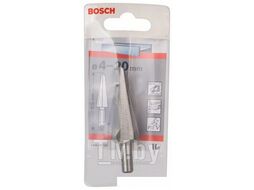 Ступенчатое сверло HSS 4-20 MМ 6-ГР BOSCH