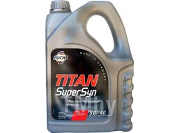 Моторное масло FUCHS TITAN Supersyn 5W40 (5L) ACEA A3/B4, API SM/CF, 229.3, VW 502 00/505 00, LL-97 601425745