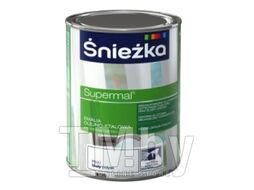 Эмаль универсальная Sniezka Supermal белая RAL9003, 2.5л