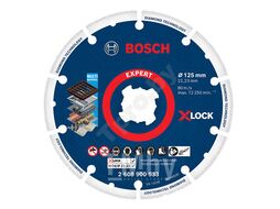 Алмазный круг 125х22 мм по металлу X-LOCK Expert for Metal BOSCH