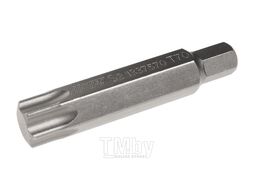 Бита TORX Т70 х 75 мм, шестигранник 10мм JTC JTC-1337570