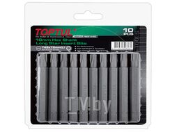 Насадка TORX T45 75мм LONG 10шт блистер TOPTUL (FSEB1245G)