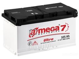 Автомобильный аккумулятор A-mega Ultra 105 R (105 А/ч)