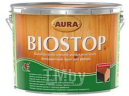 Грунтовка Aura Wood Biostop для древесины (9л)