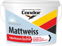 Краска CONDOR Mattweiss (7.5кг, белый)